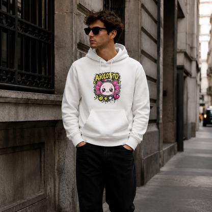 Hoodie Ajolotito Crew Unisex