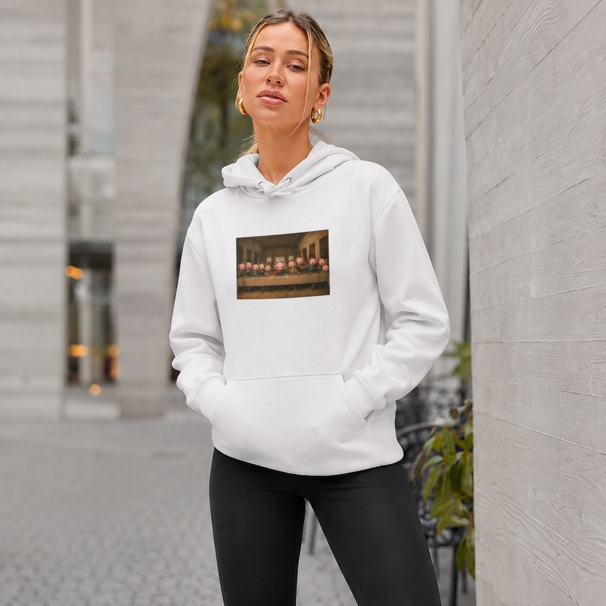 Hoodie Ajolotito Ajolocena Unisex