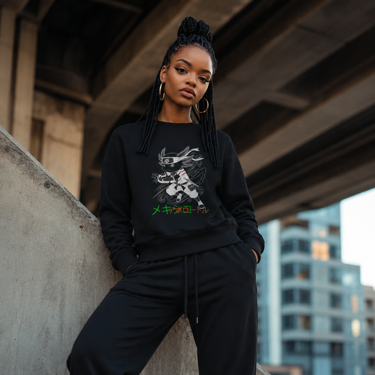 Sudadera Ajolotito Shinobi Unisex
