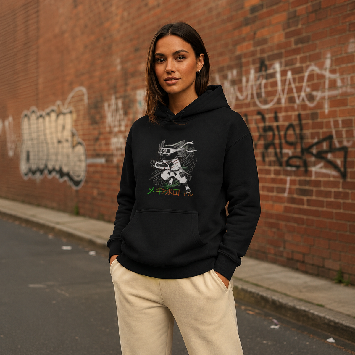 Hoodie Ajolotito Shinobi Unisex