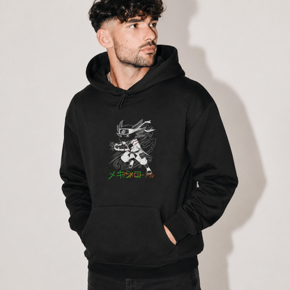 Hoodie Ajolotito Shinobi Unisex