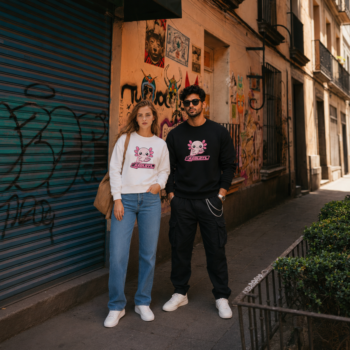 Sudadera Ajolotito The Axolotl Unisex