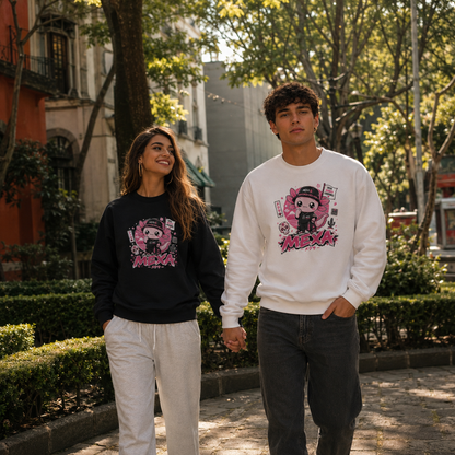 Sudadera Ajolotito Mexa Unisex