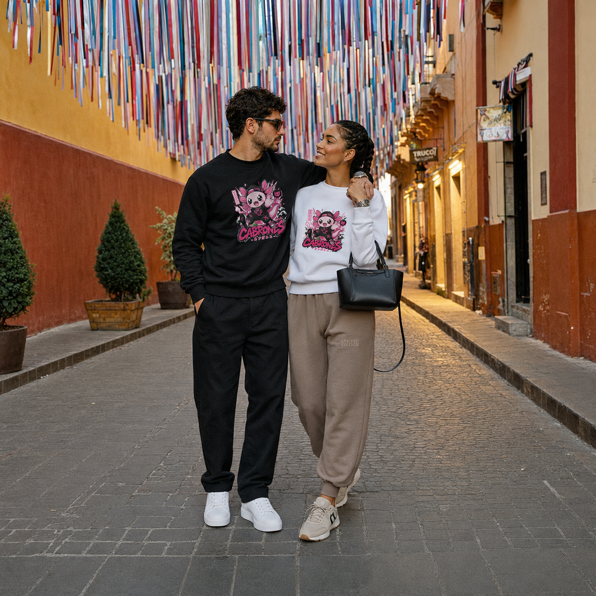 Sudadera Ajolotito Cabrones Unisex