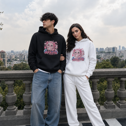 Hoodie Ajolotito Tokio Unisex