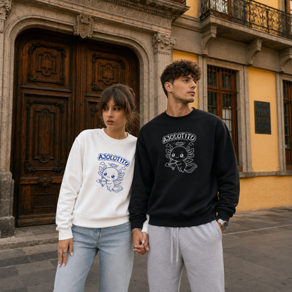 Sudadera Ajolotito Cupido Unisex
