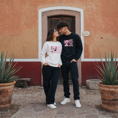 Sudadera Ajolotito Tirar Mas Fotos Unisex