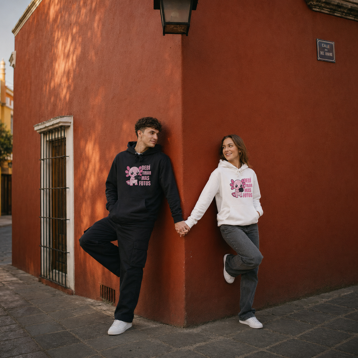 Hoodie Ajolotito Tirar Mas Fotos Unisex