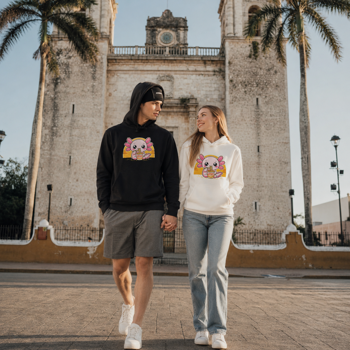 Hoodie Ajolotito Instant Noodles Unisex