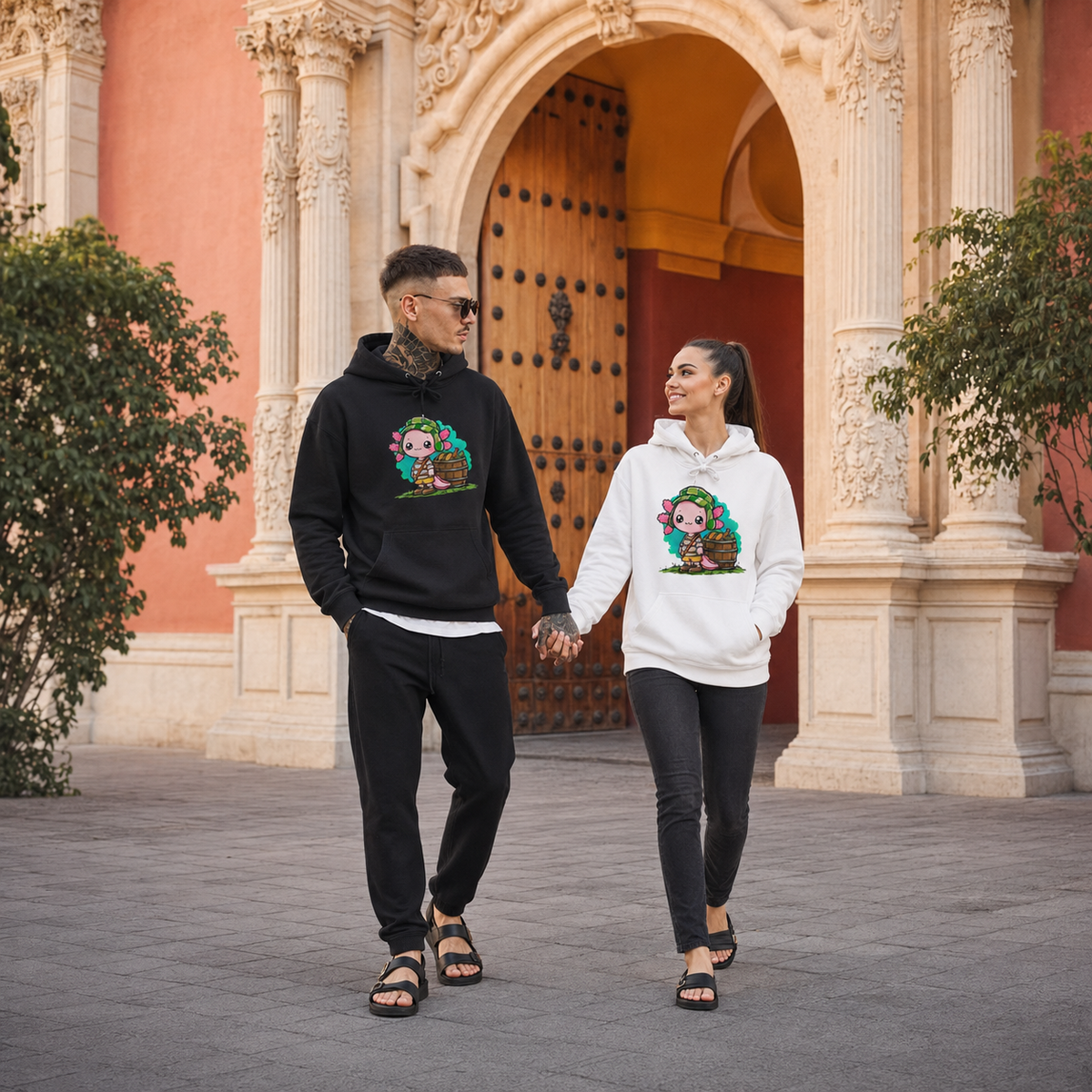 Hoodie Ajolotito Chavito Unisex