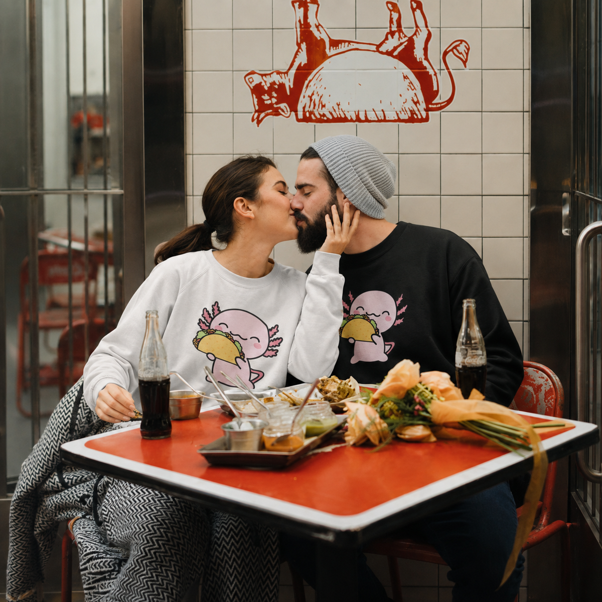 Sudadera Ajolote Taco Xo The Monster