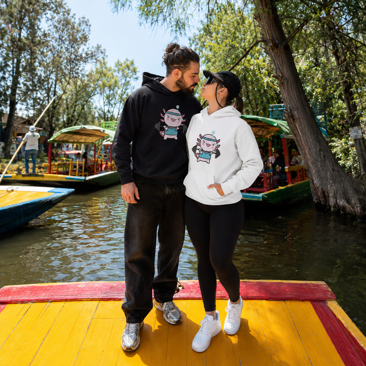 Hoodie Ajolote Fitness Xo The Monster