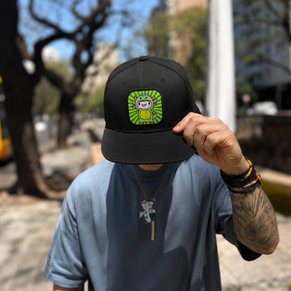 Gorra Unisex Plana Ajolote Dino Xo The Monster