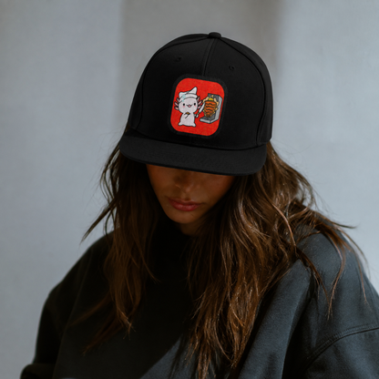 Gorra Plana Unisex Ajolote Taquero Xo The Monster
