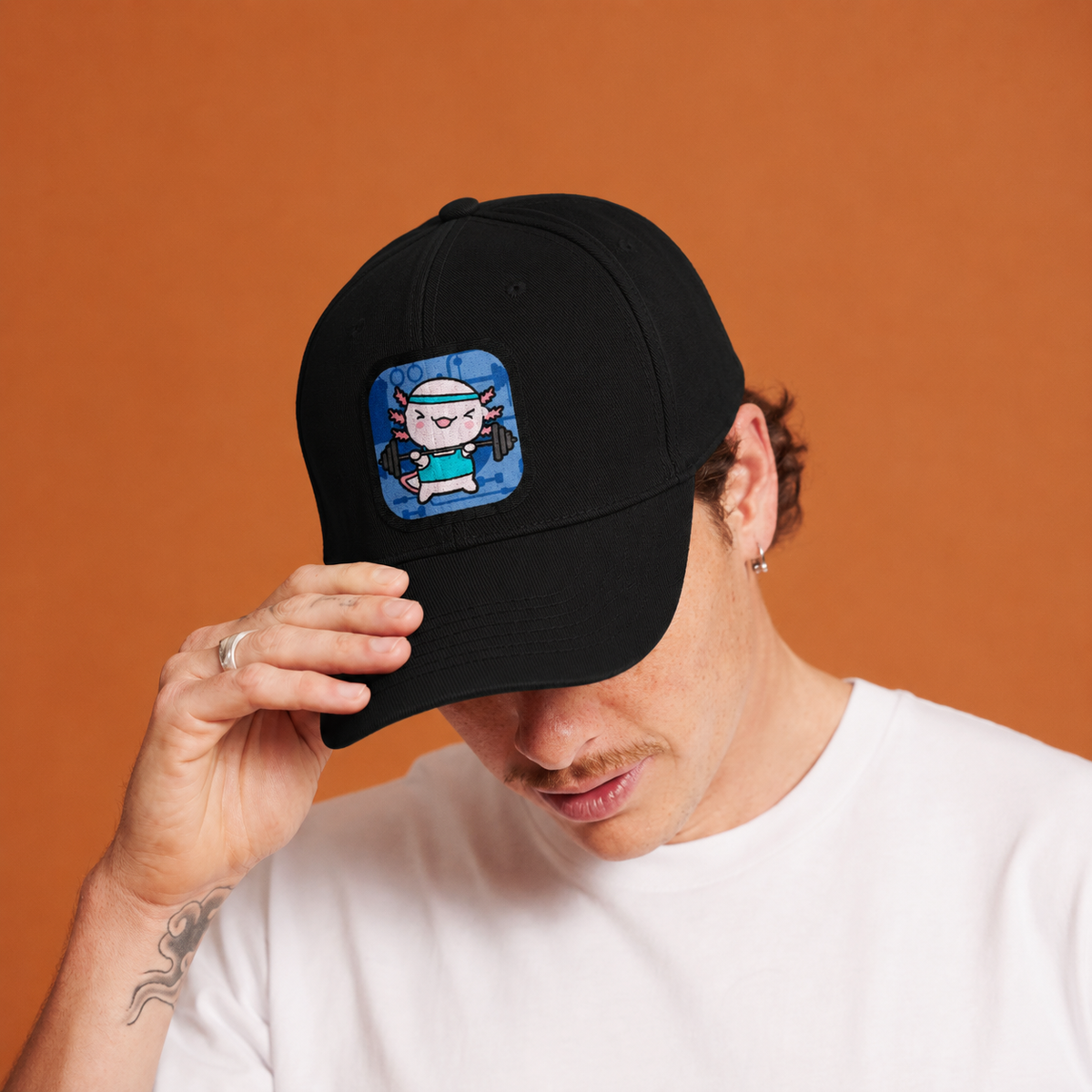 Gorra Unisex Curva Ajolote Fitness  Xo The Monster