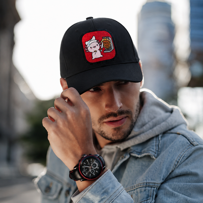 Gorra Unisex Curva Ajolote Taquero Xo The Monster