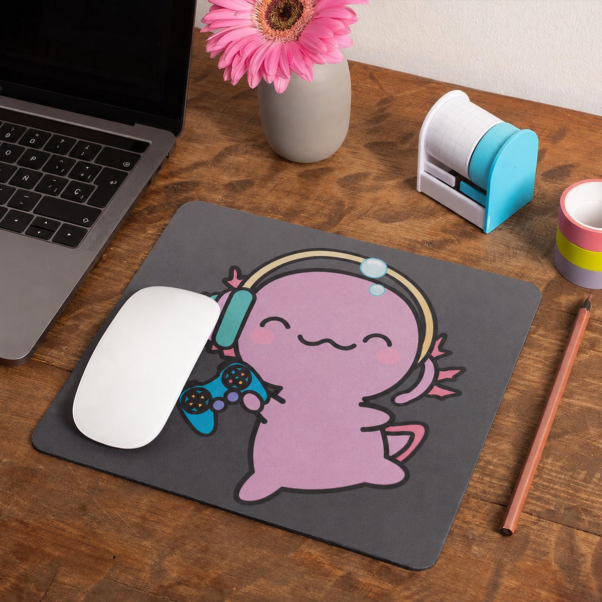 Mousepad Ajolote Gamer Xo The Monster
