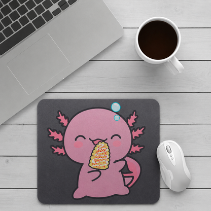 Mousepad Ajolote Comiendo Elote Con Chile Xo The Monster