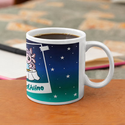 Taza Vers. 2 Axolotzin Horóscopos Adivino 2 Ajolote
