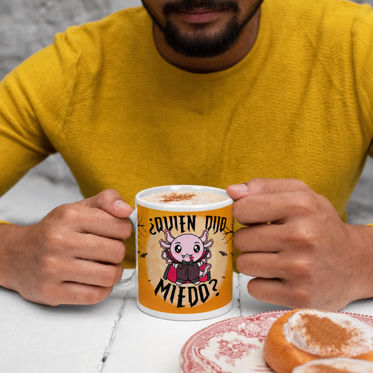 Taza Vers 2 Axolotzin Dracula Ajolote