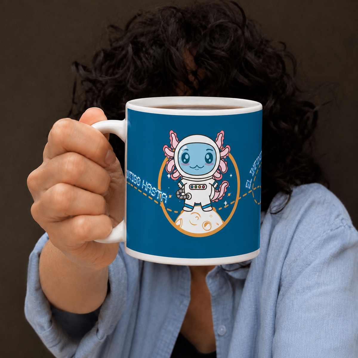 Taza Vers 2 Axolotzin Astronauta Ajolote