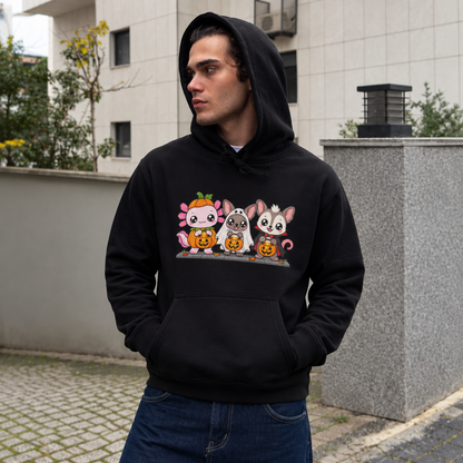 Hoodie Ajolotito Calaverita Unisex