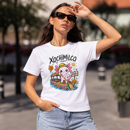 Playera Ajolotito Xochimilco