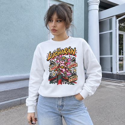 Sudadera Ajolotito Lucharán Unisex