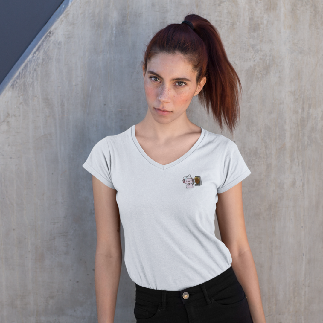 Playera "V" Ajolote Taquero Xo The Monster