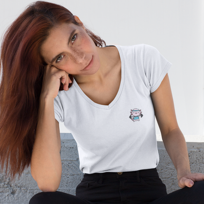 Playera "V" Ajolote Fitness Xo The Monster