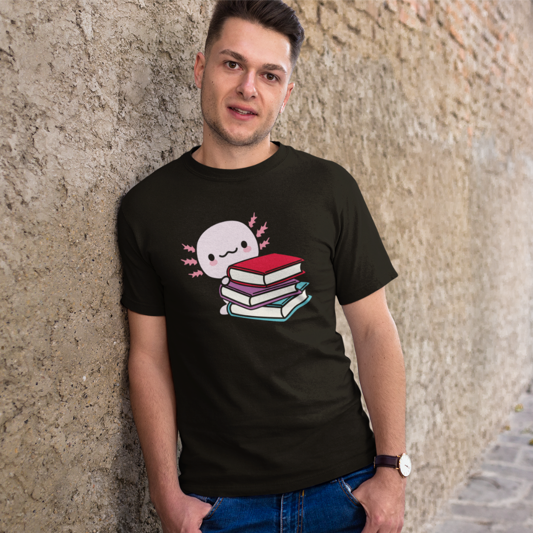 Playera Ajolote Lector Xo The Monster