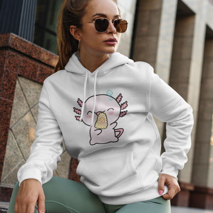 Hoodie Ajolote Comiendo Elote Con Chile Xo The Monster