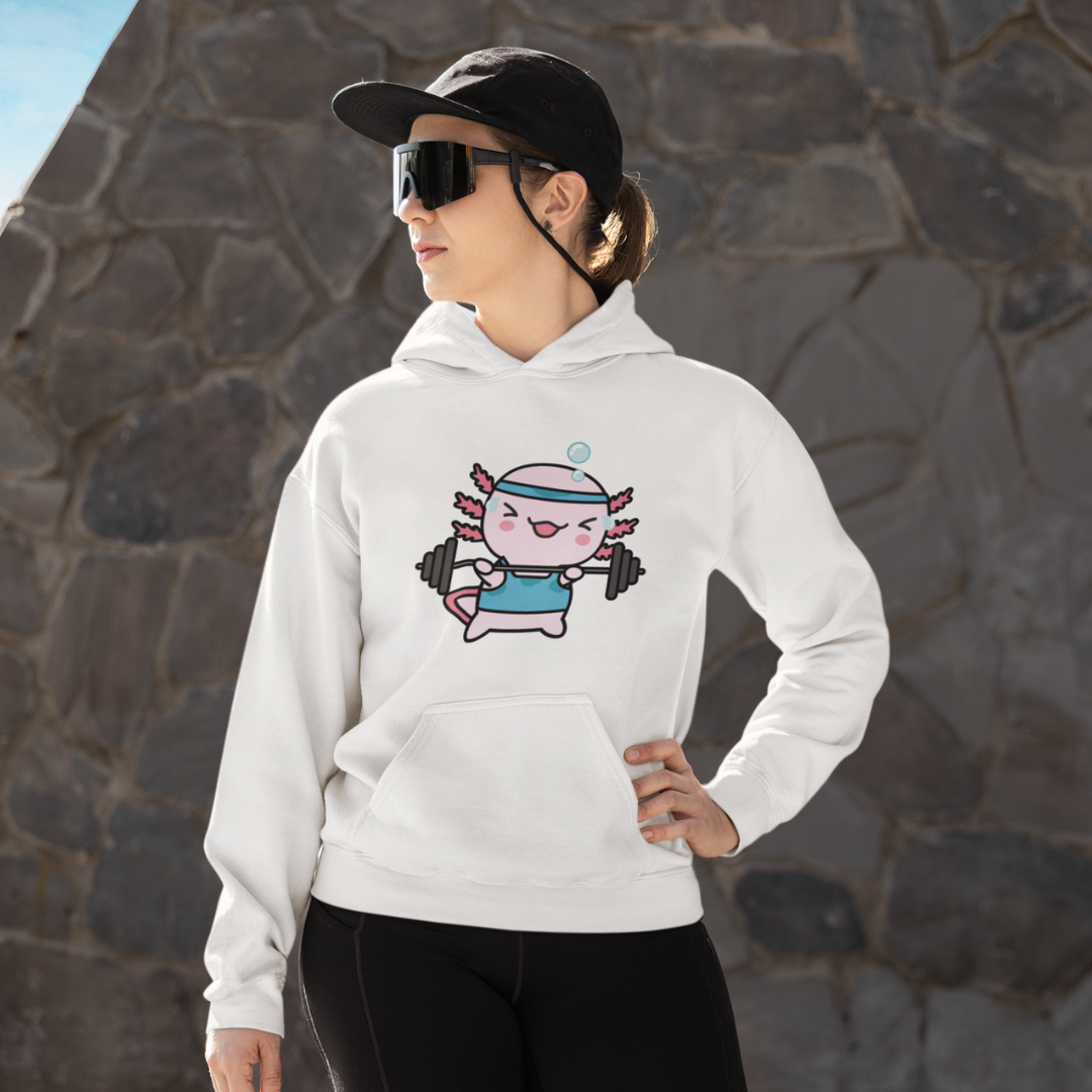 Hoodie Ajolote Fitness Xo The Monster