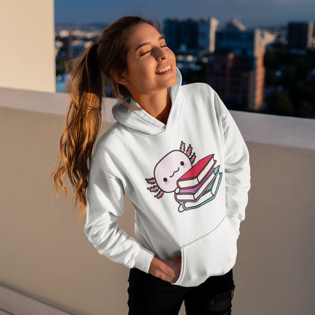Hoodie Ajolote Lector Xo The Monster