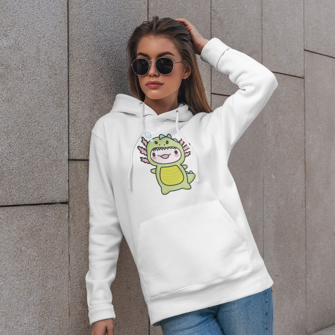 Hoodie Ajolote Dino Xo The Monster Unisex