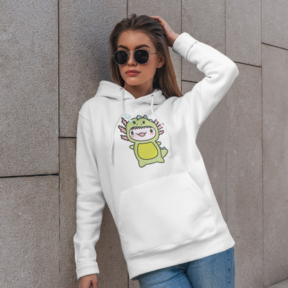 Hoodie Ajolote Dino Xo The Monster Unisex