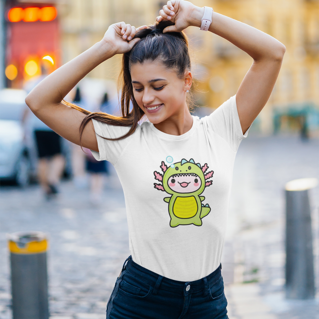 Playera Ajolote Dino Xo The Monster