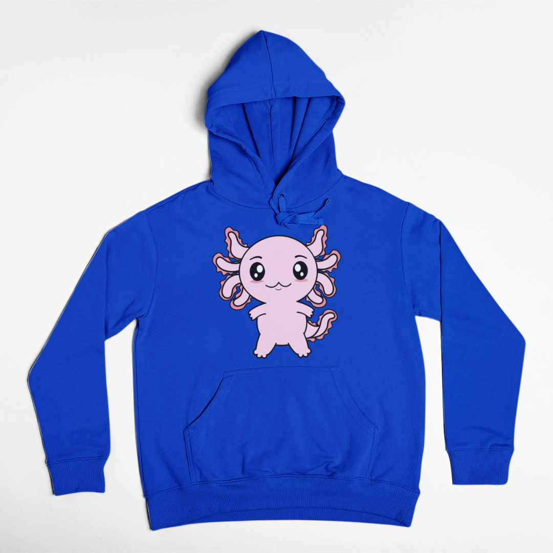 Hoodie Axolotzin Ajolote Unisex