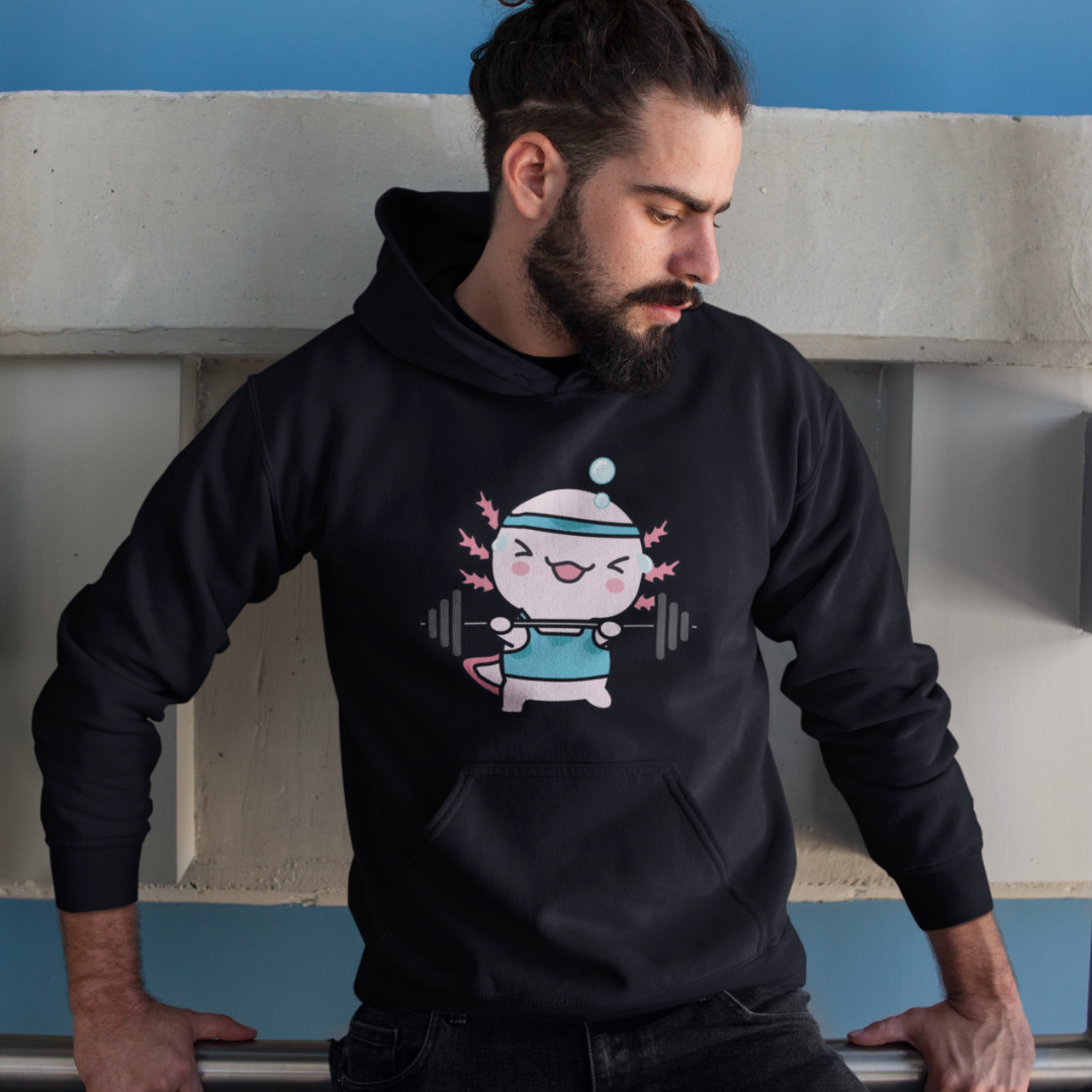 Hoodie Ajolote Fitness Xo The Monster