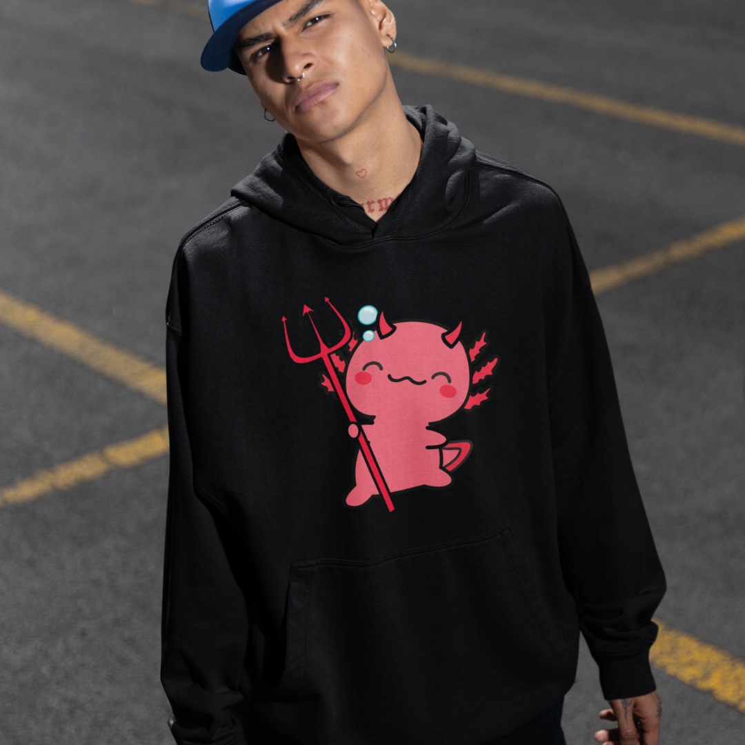 Hoodie Ajolote Diablito Xo The Monster