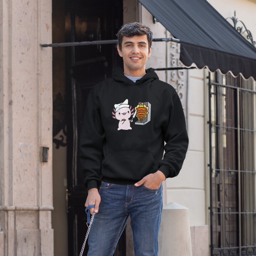 Hoodie Ajolote Taquero Xo The Monter Unisex