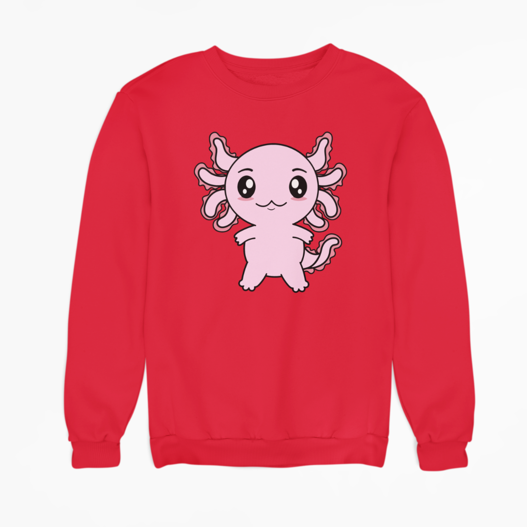 Sudadera Axolotzin Ajolote Unisex