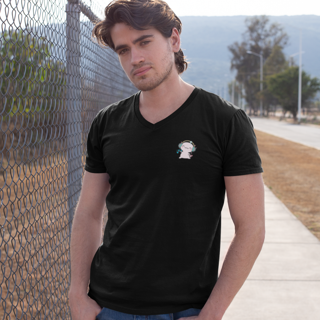 Playera "V" Ajolote Gamer Xo The Monster