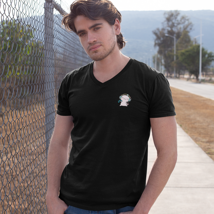 Playera "V" Ajolote Gamer Xo The Monster