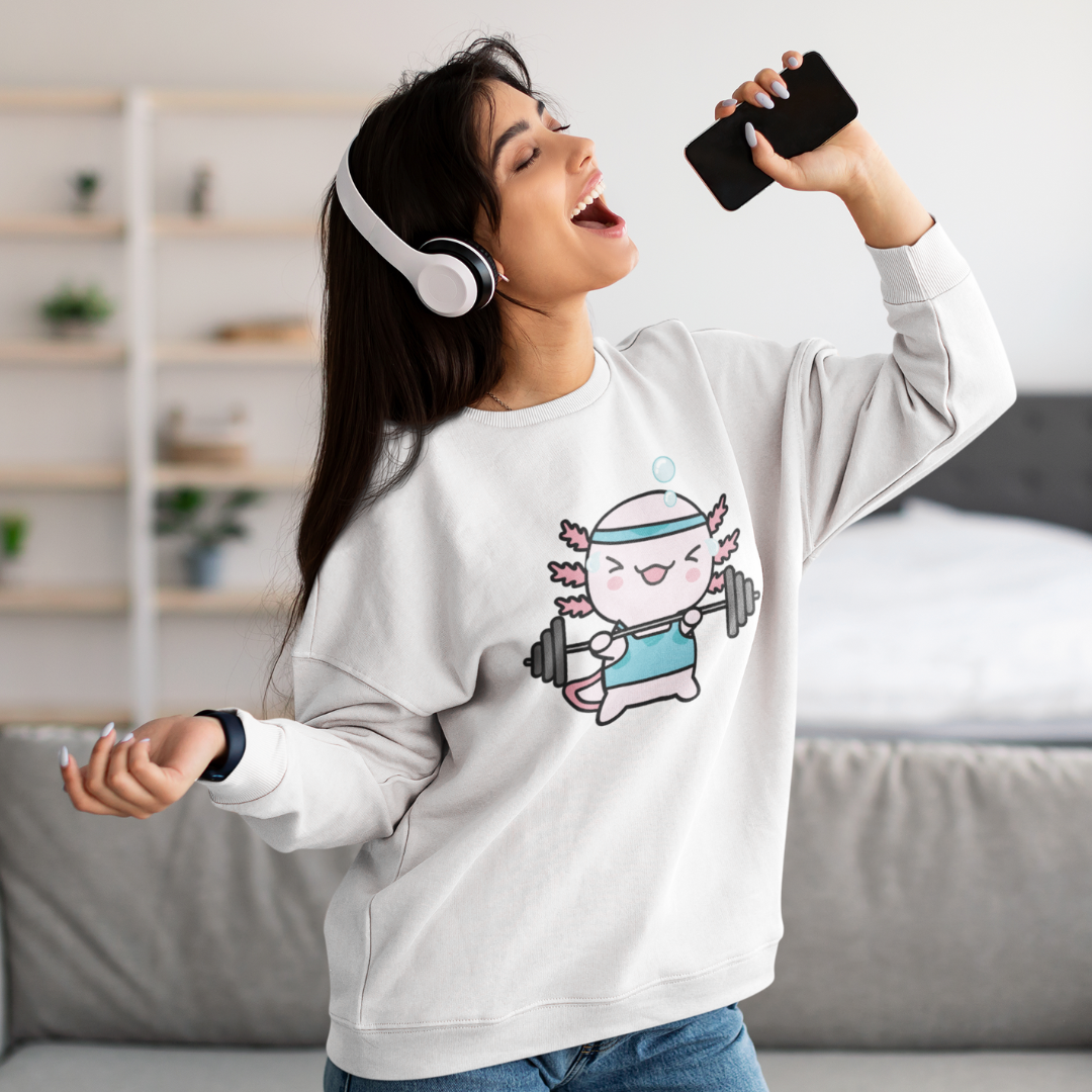 Sudadera Ajolote Fitness Xo The Monster