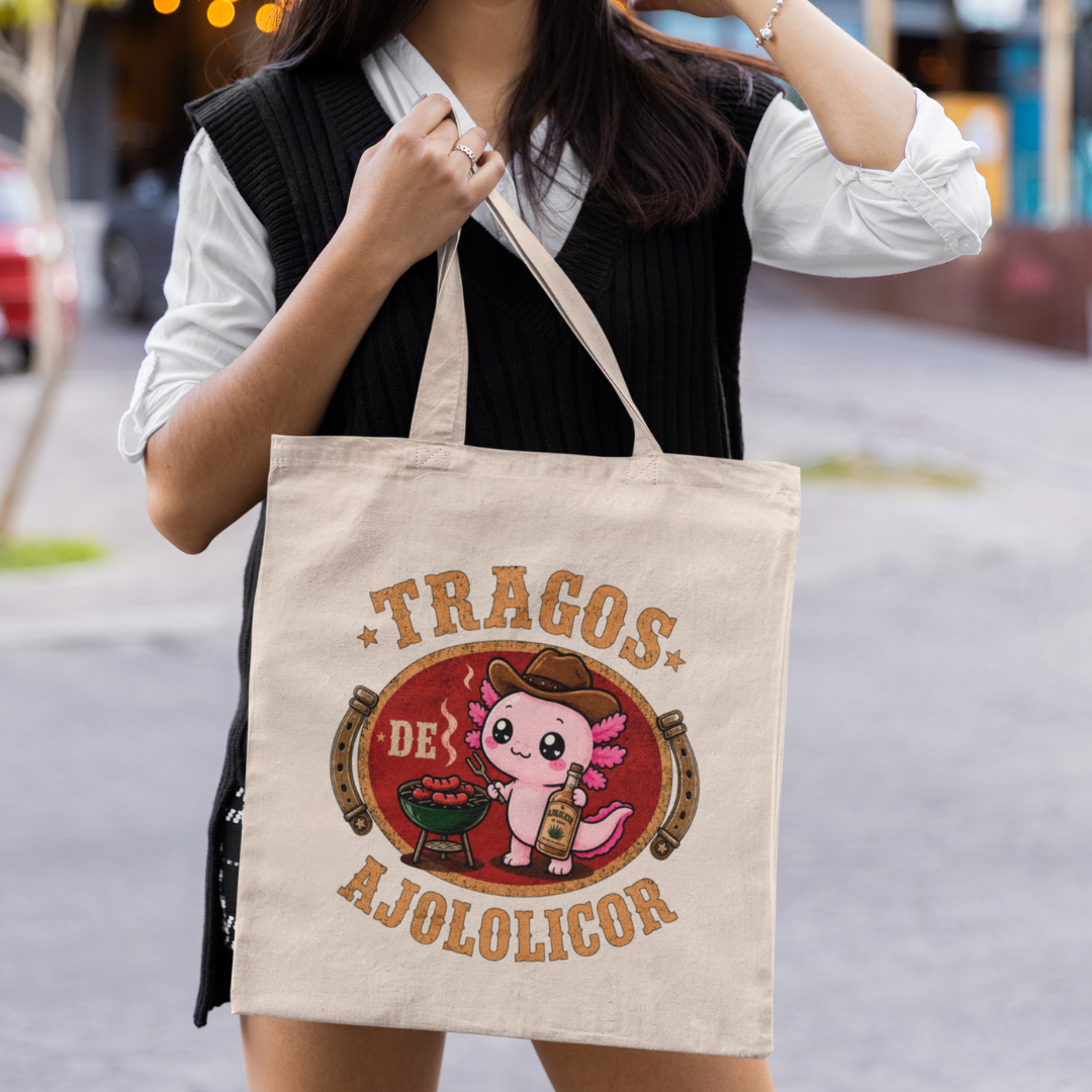 Bolsa Ajolotito Tragos De Ajololicor