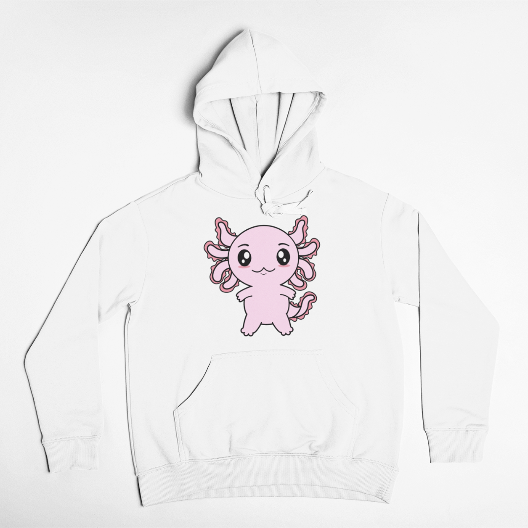 Hoodie Axolotzin Ajolote Unisex