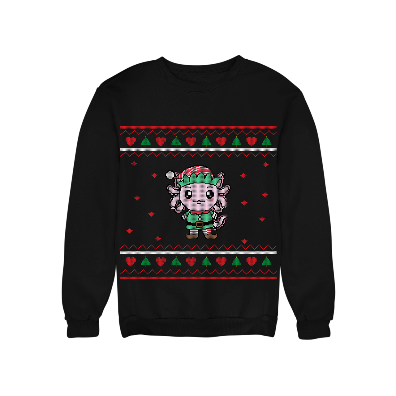 Ugly Sweater Axolotzin Duende