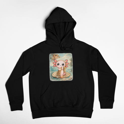 Hoodie Ajolotito Nacimiento Unisex
