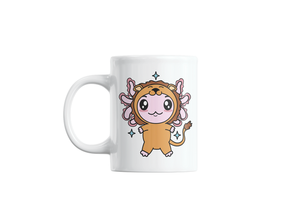 Taza Axolotzin Horóscopos Leo Ajolote